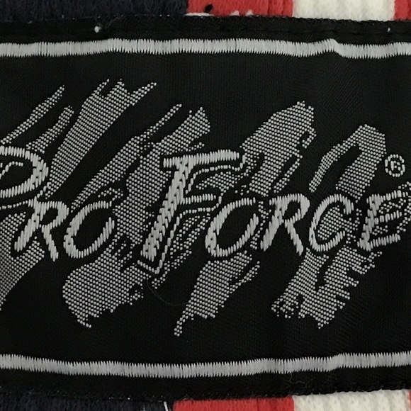 New USA FLAG Pro Force Red White Blue Cotton Blend - Picture 5 of 7